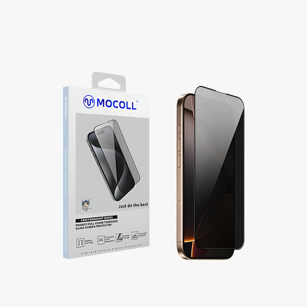 2.5D Full Cover 2nd Gen Privacy Screen Protector for iPhone 16 Series