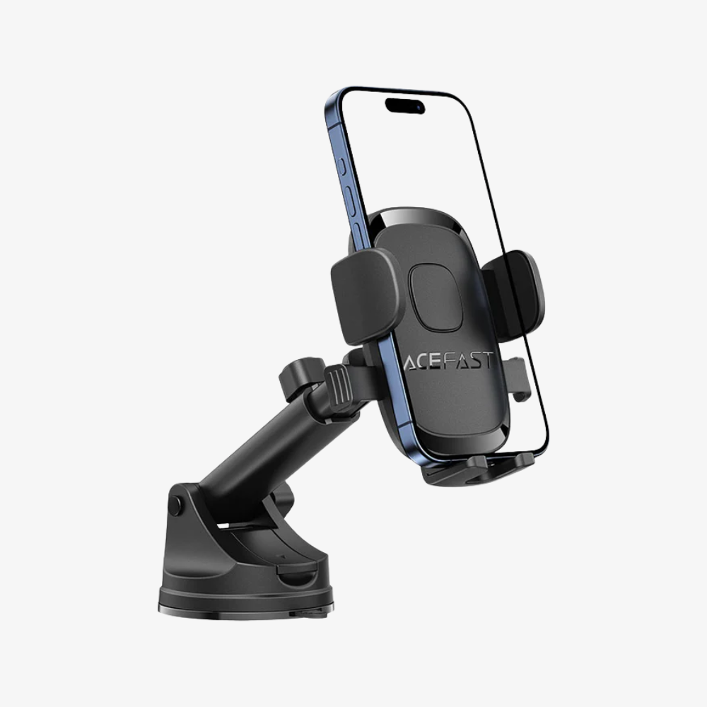 D57 One-Key Lock Car Holder for Dashboard