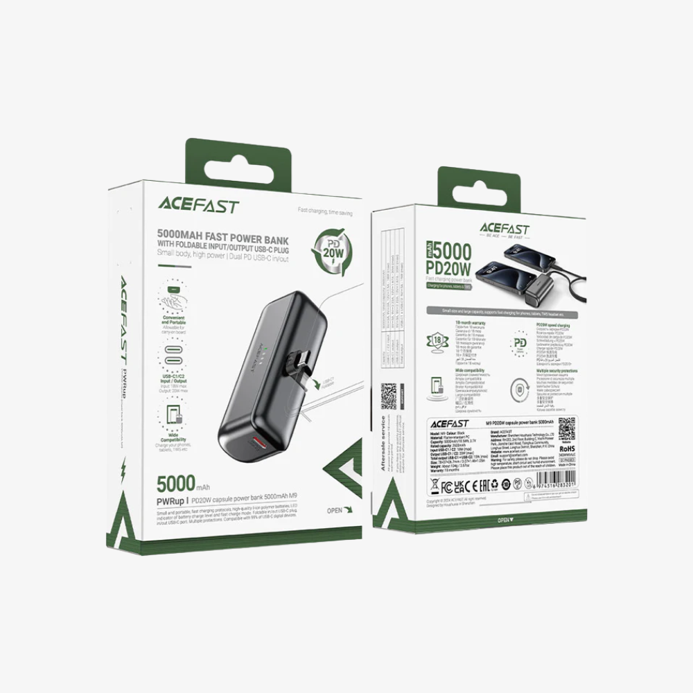M9 5000mAh PD20W Powerbank