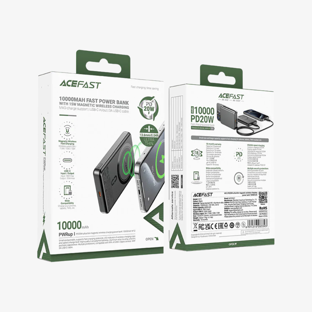 M12 10000mAh PD20W Powerbank