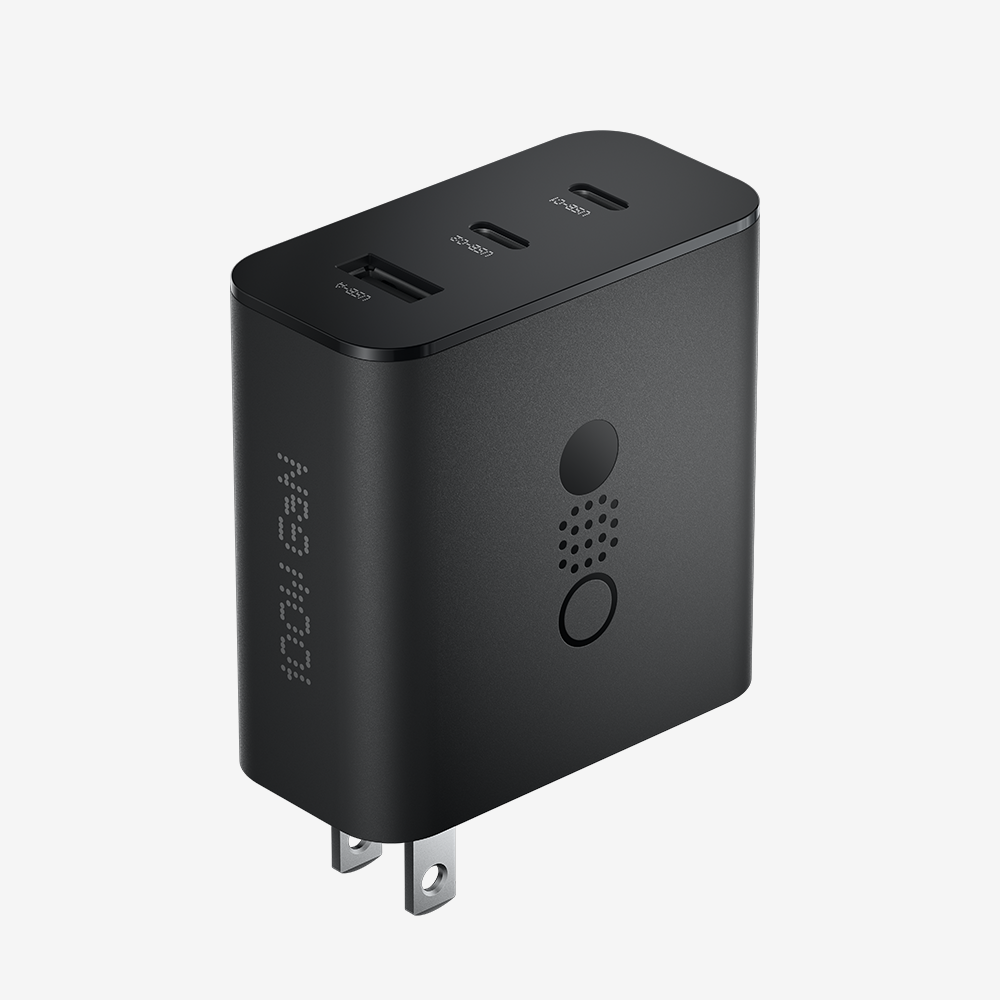 Power 100W GaN Wall Charger - Dark Grey