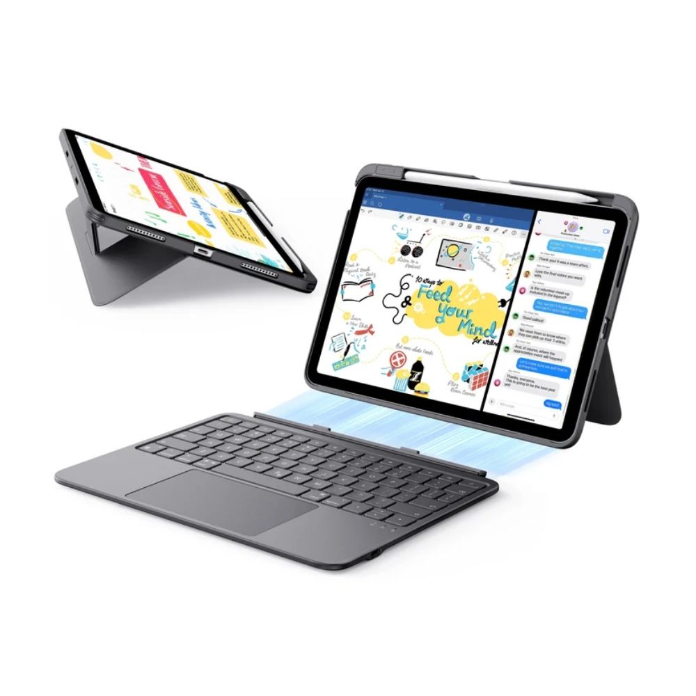 Flex Keyboard Case Detachable for Apple iPad Air 11" (M4) 2026