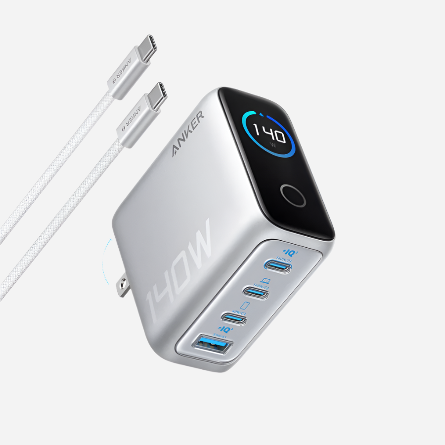 Fast GaN Charger 4-Port 140W Wall Charger