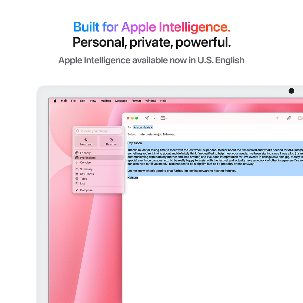 iMac M4 8-Core CPU-8-Core GPU-16GB (Late 2024)