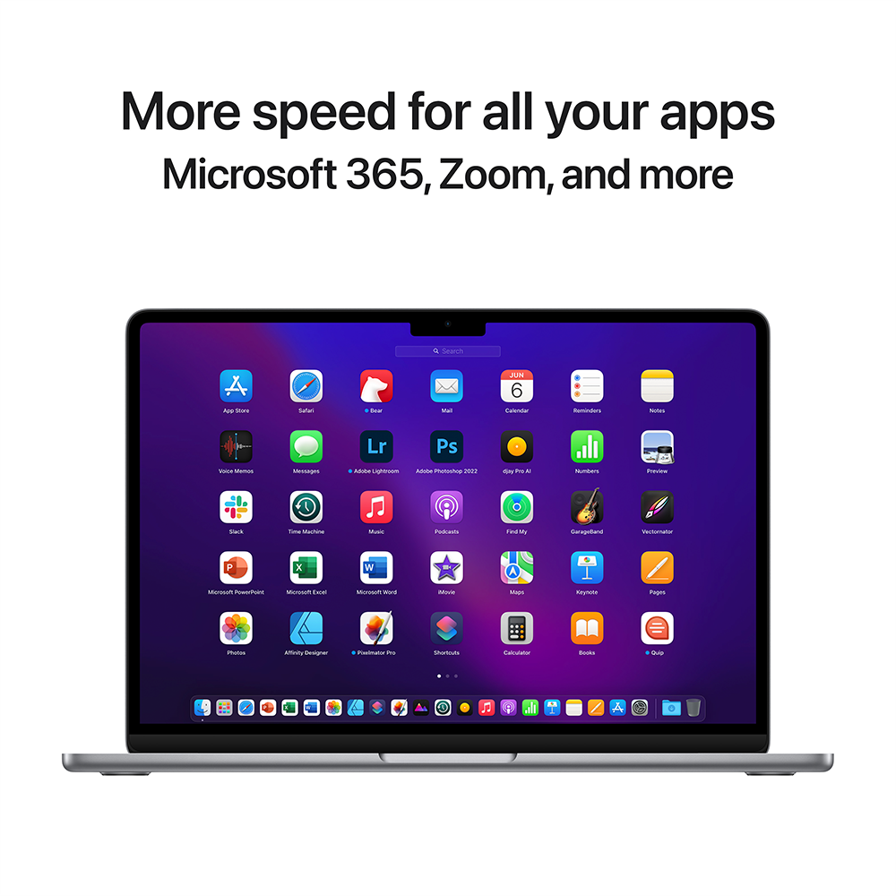 MacBook Air 13-inch M2 8-Core CPU-8-Core GPU-16GB-256GB (Late 2024)