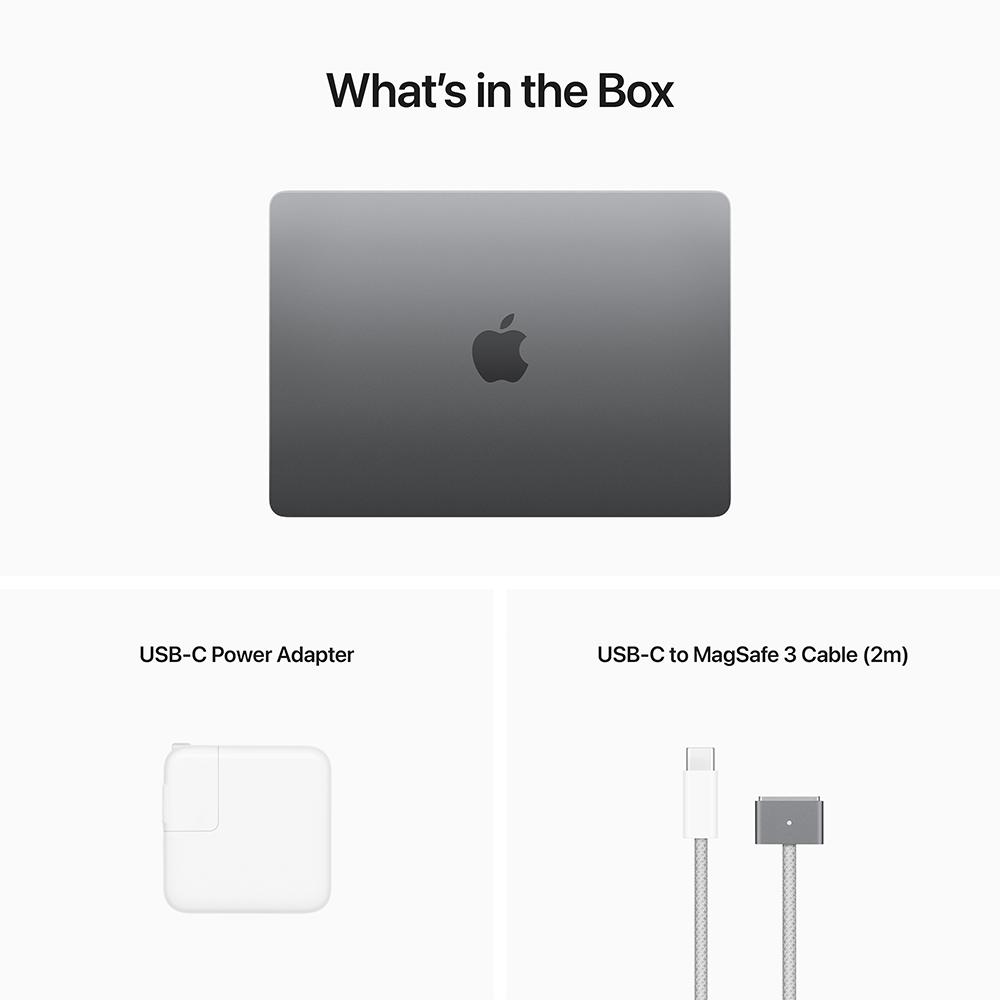 MacBook Air 13-inch M2 8-Core CPU-8-Core GPU-16GB-256GB (Late 2024)