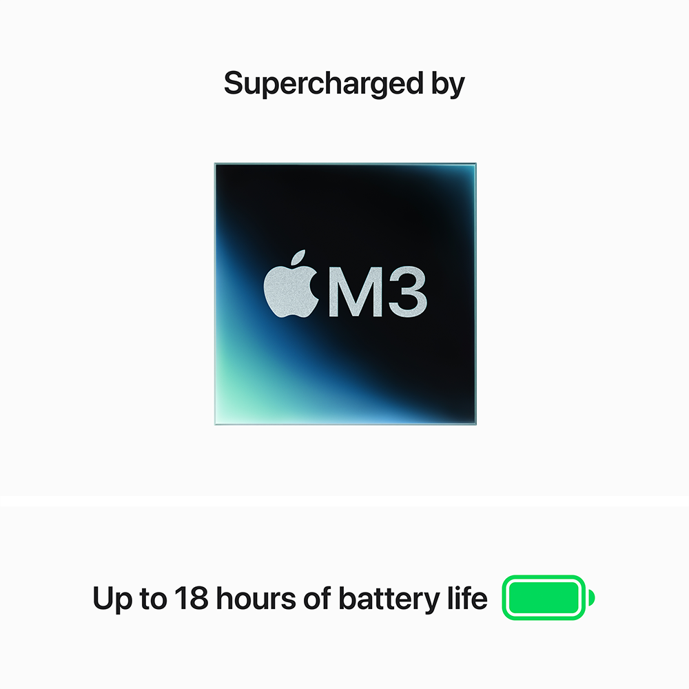MacBook Air 13-inch M3 8-Core CPU-10-Core GPU-24GB-512GB (Late 2024)