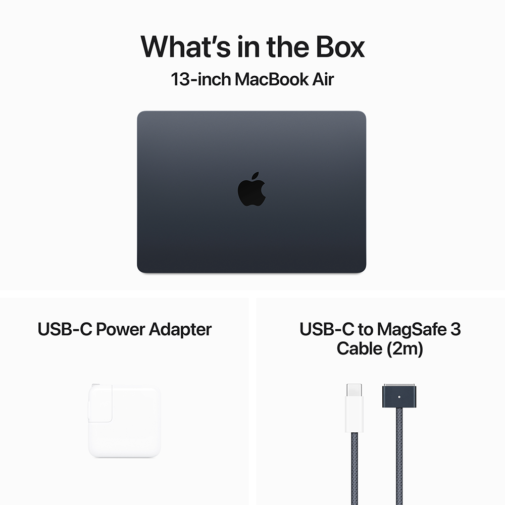 MacBook Air 13-inch M3 8-Core CPU-10-Core GPU-24GB-512GB (Late 2024)