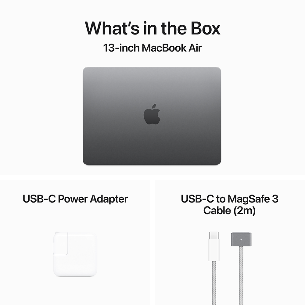 MacBook Air 13-inch M3 8-Core CPU-10-Core GPU-24GB-512GB (Late 2024)