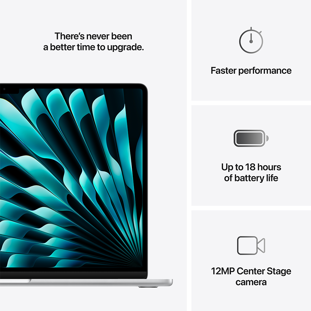 MacBook Air 15-inch 10CPU-10GPU-24GB-512GB (M4, Early 2025)
