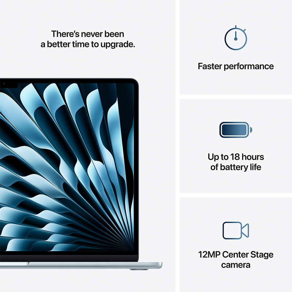 MacBook Air 15-inch 10CPU-10GPU-24GB-512GB (M4, Early 2025)