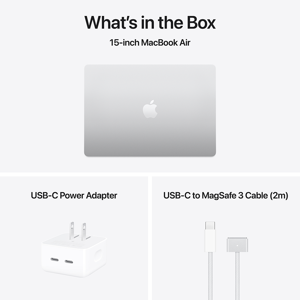 MacBook Air 15-inch 10CPU-10GPU-24GB-512GB (M4, Early 2025)