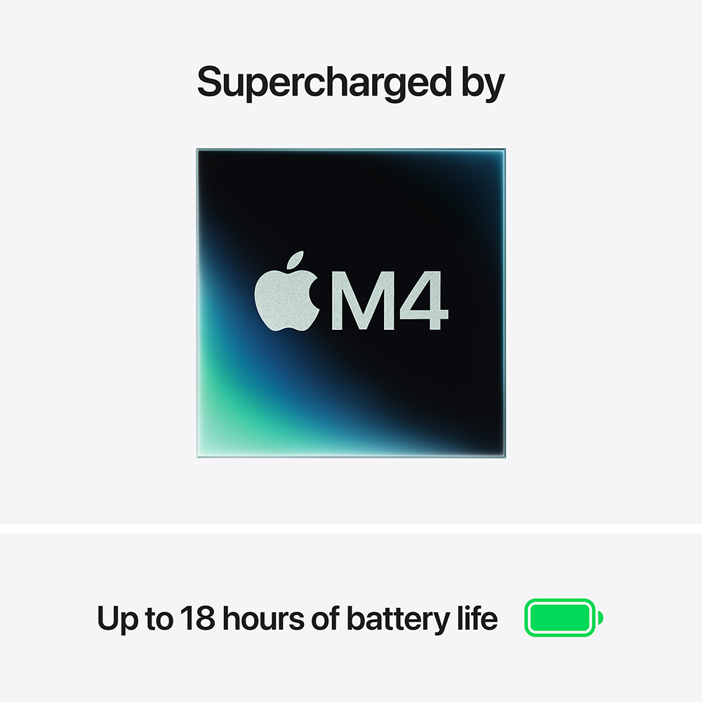 MacBook Air 15-inch 10CPU-10GPU-24GB-512GB (M4, Early 2025)