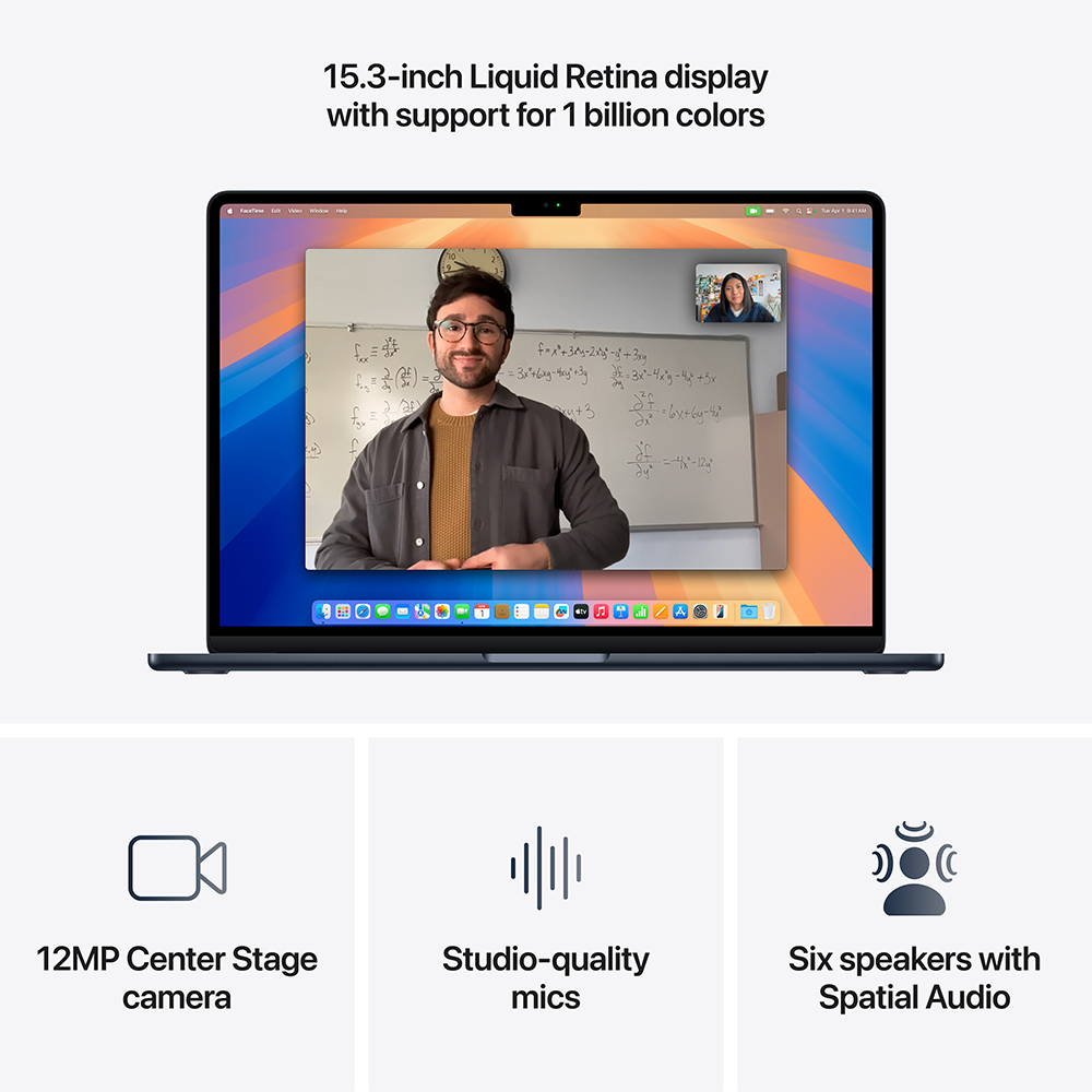 MacBook Air 15-inch 10CPU-10GPU-24GB-512GB (M4, Early 2025)