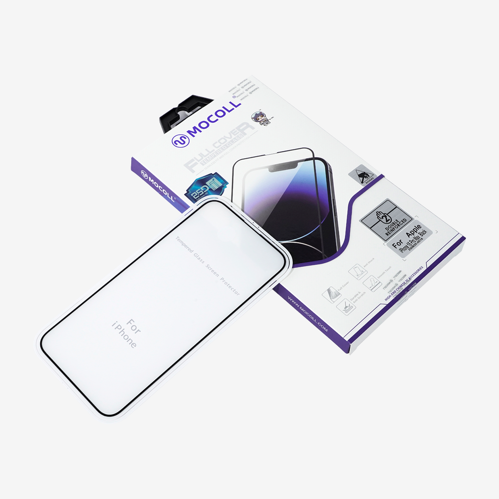 2.5 Full Cover 2nd Gen Screen Protector for iPhone 15 Series