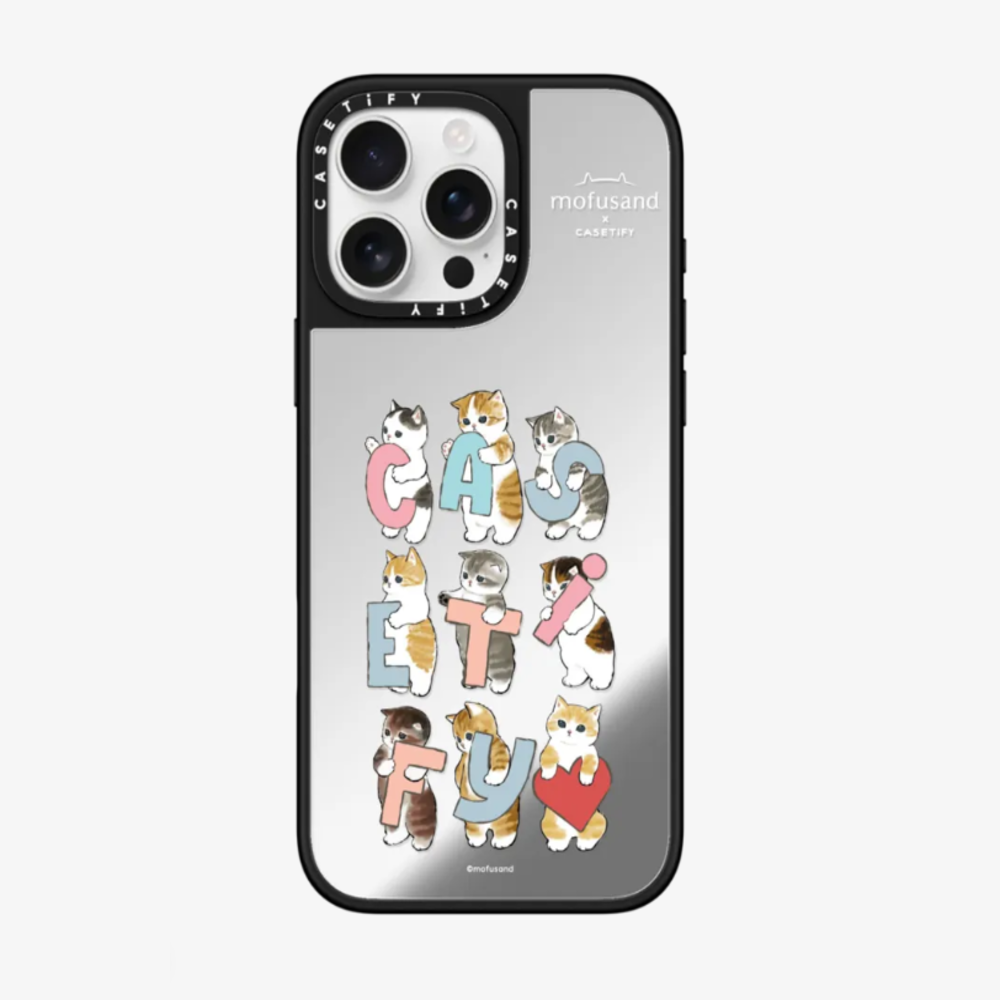 Mofusand MagSafe Mirror Case for iPhone 16 Series