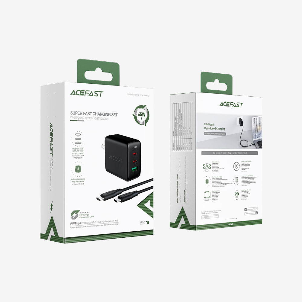 A15 Fast Charge Wall Charger 65W