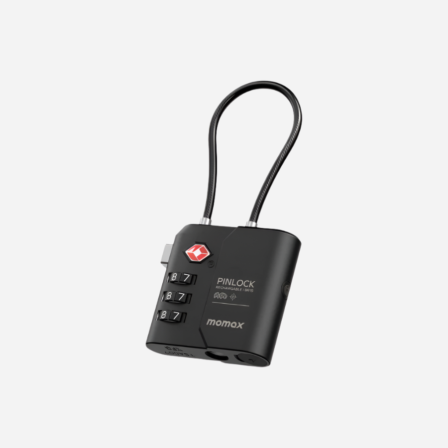 Pinlock TSA Find My Locator Padlock