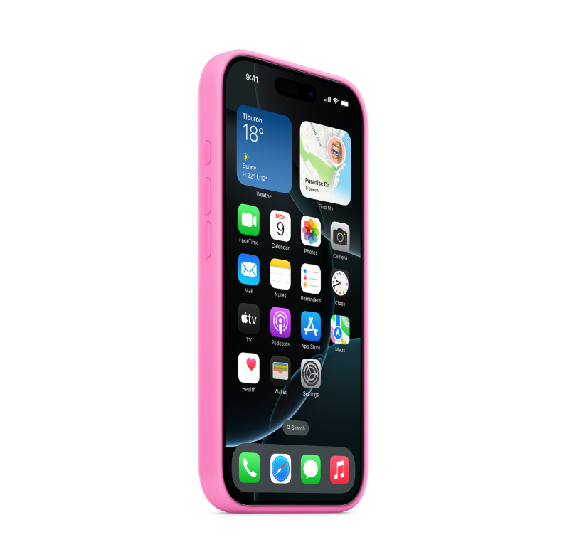 Silicone Case with MagSafe for iPhone 16 Series
