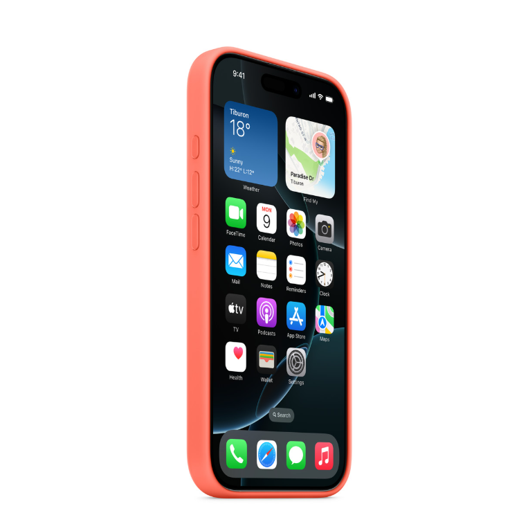 Silicone Case with MagSafe for iPhone 16 Series