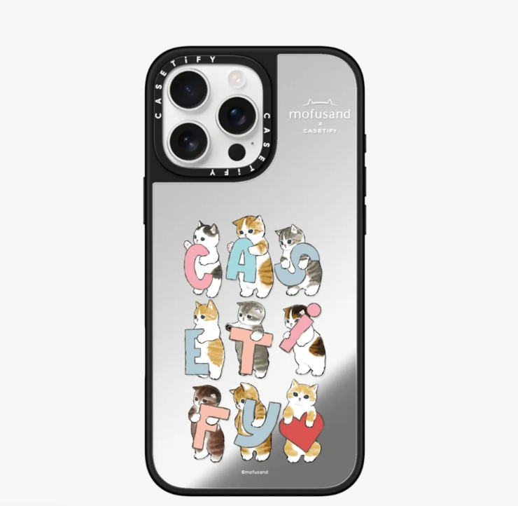 Mofusand MagSafe Mirror Case for iPhone 16 Series