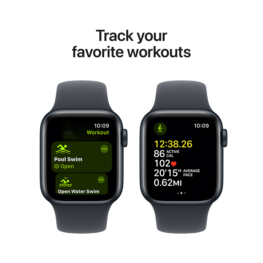 Watch SE GPS Aluminium Case Sport Band (2nd Gen, 2024)