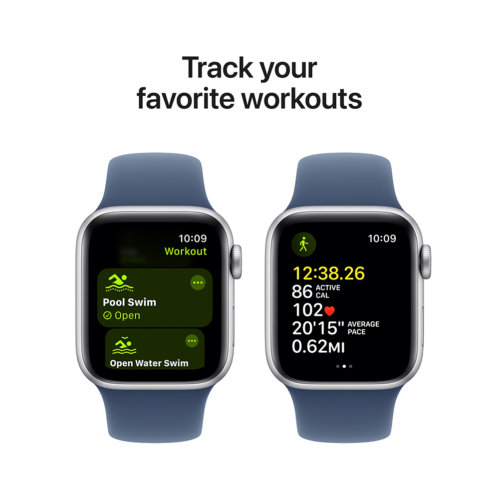 Watch SE GPS Aluminium Case Sport Band (2nd Gen, 2024)