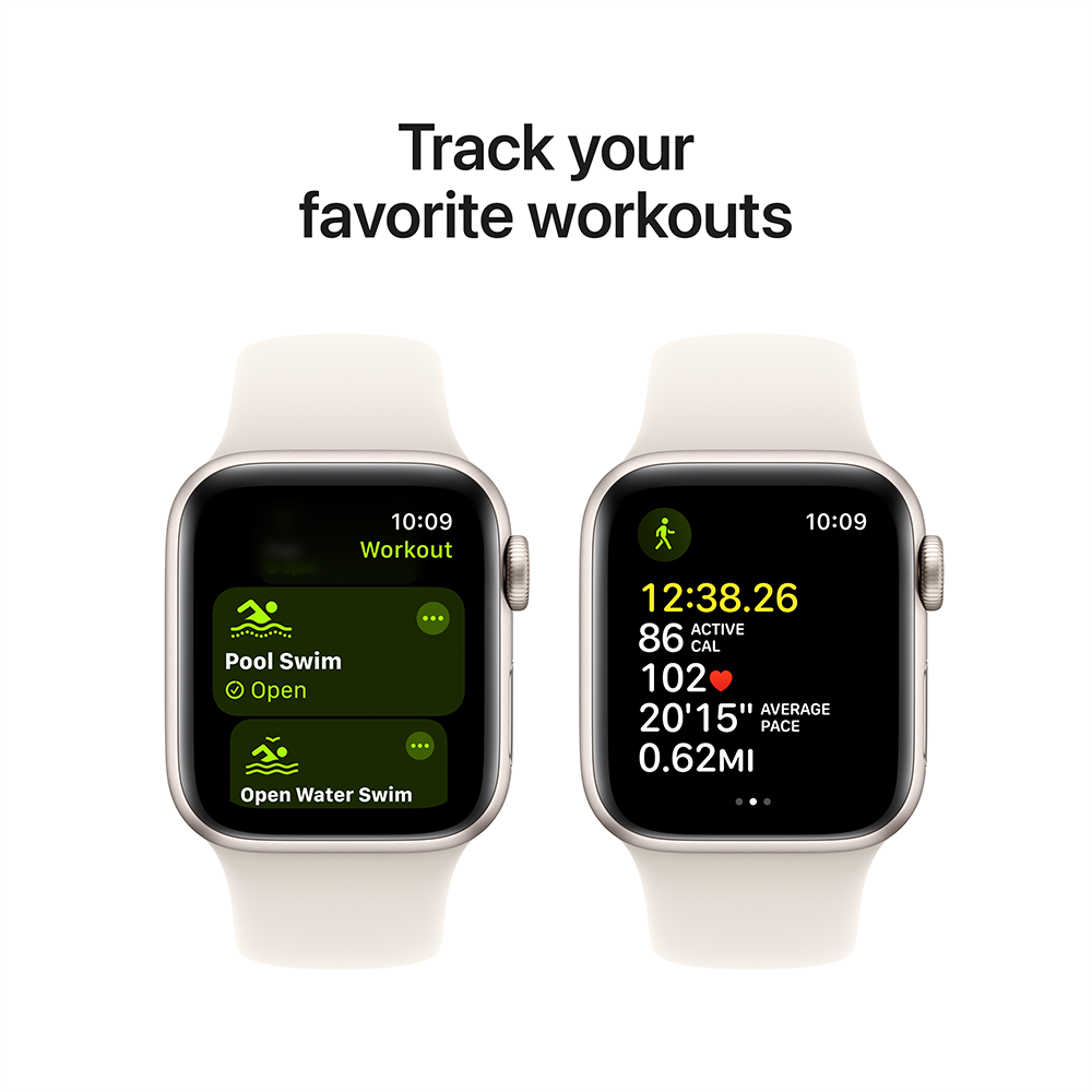 Watch SE GPS Aluminium Case Sport Band (2nd Gen, 2024)