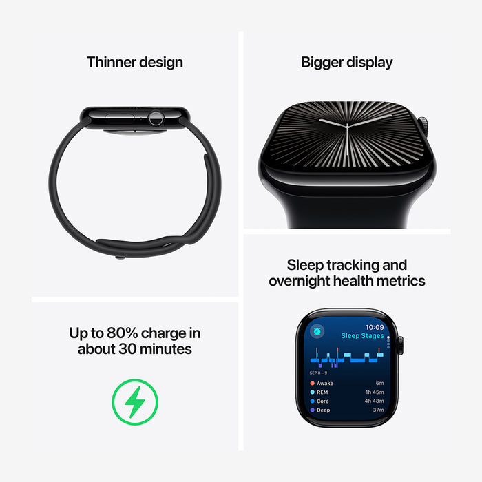 Watch Series 10 GPS Aluminium Case Sport Band