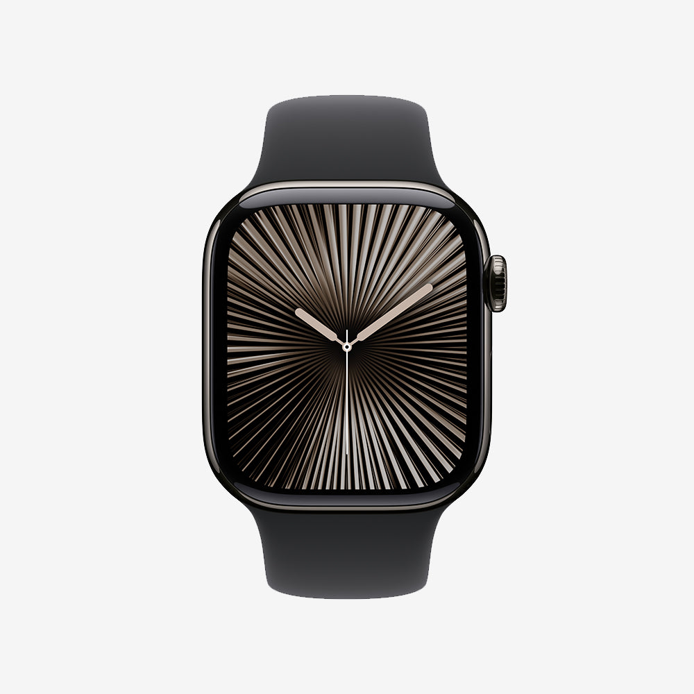 Watch Series 10 GPS + Cellular Titanium Case Sport Band