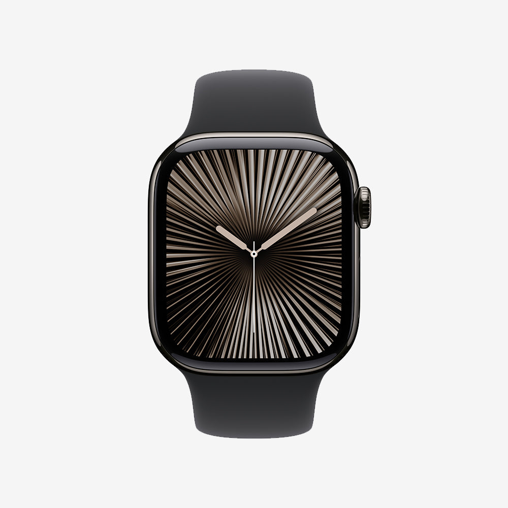 Watch Series 10 GPS + Cellular Titanium Case Sport Band