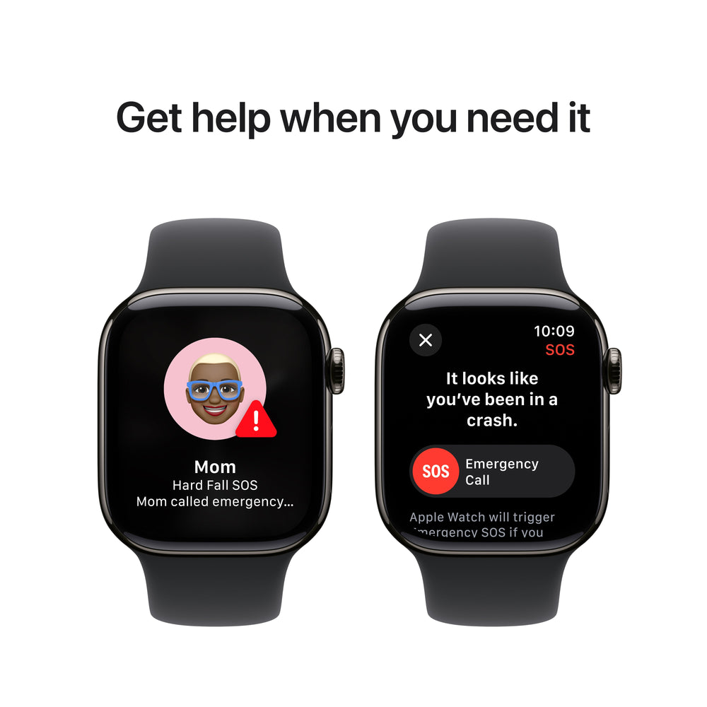 Watch Series 10 GPS + Cellular Titanium Case Sport Band