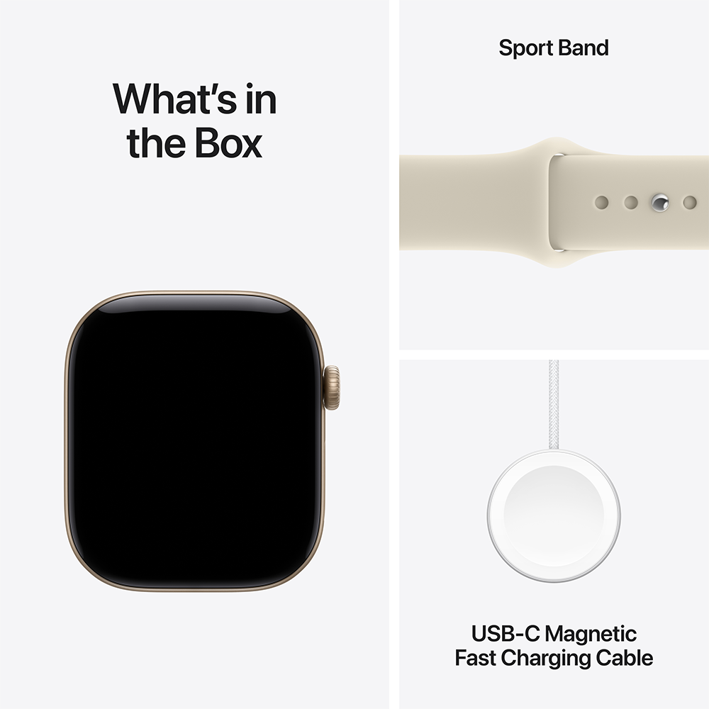 Apple Watch Series 12 GPS Aluminium Case Sport Band