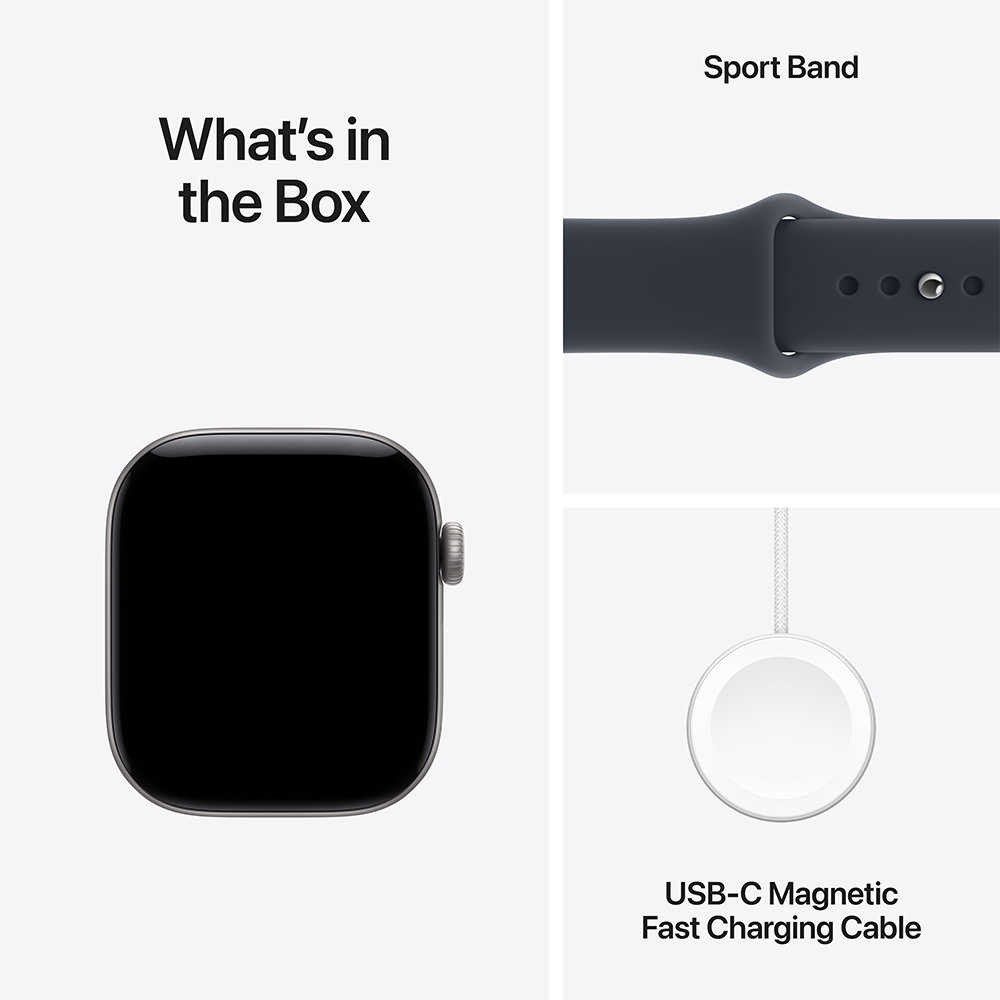 Apple Watch Series 12 GPS + Cellular Aluminium Case Sport Band
