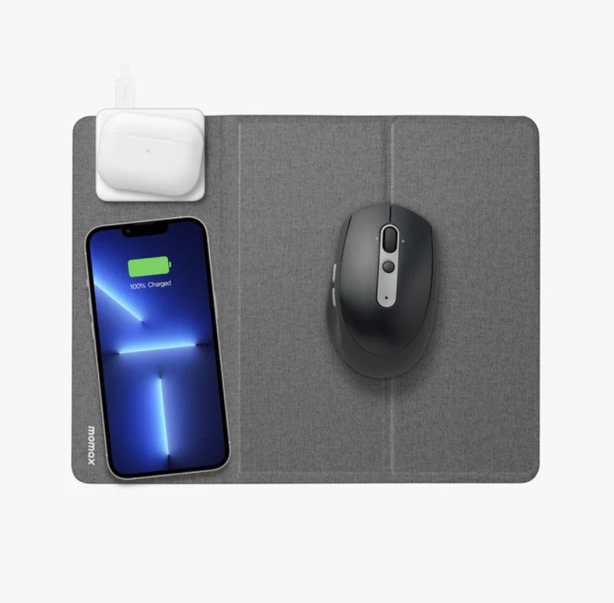 Q. Mouse Pad 3 Dual Wireless Charging Mouse Pad