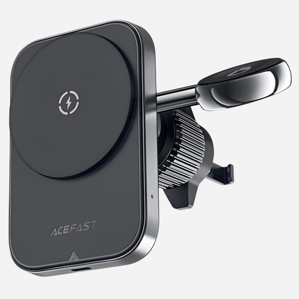 Aircharge D18 2-in-1 Wireless Charger - Black
