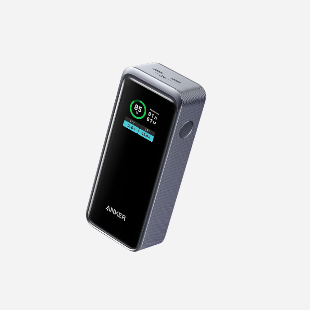 Prime 12000mAh Powerbank 130W - Black