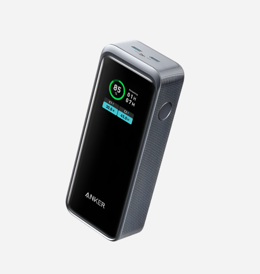 Prime 12000mAh Powerbank 130W - Black