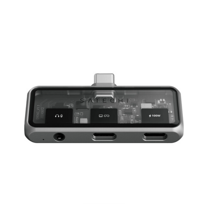 Mobile XR Hub with Audio Cables