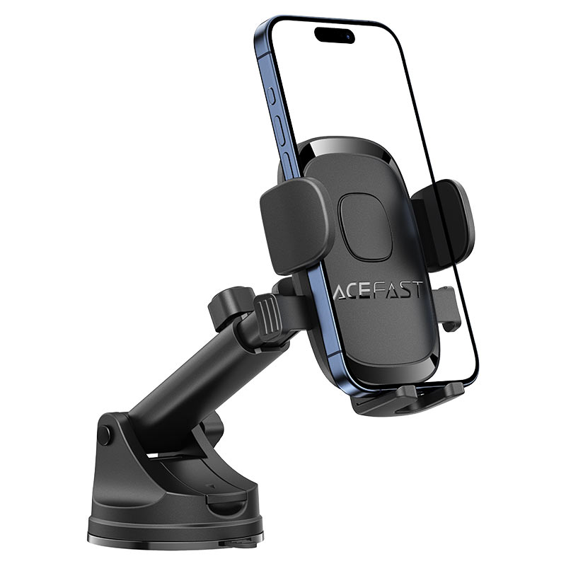 D57 One-Key Lock Car Holder for Dashboard