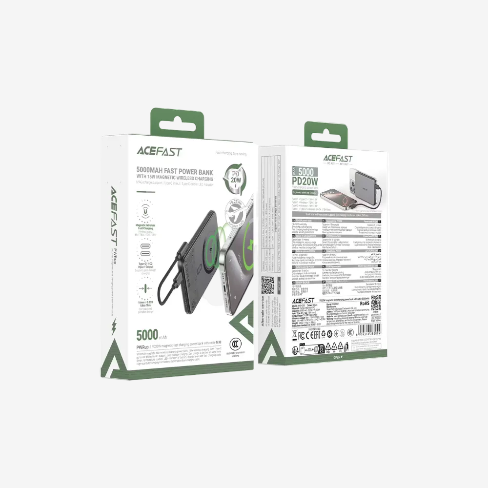 PWRup M30 PowerBank PD20W 5000mAh