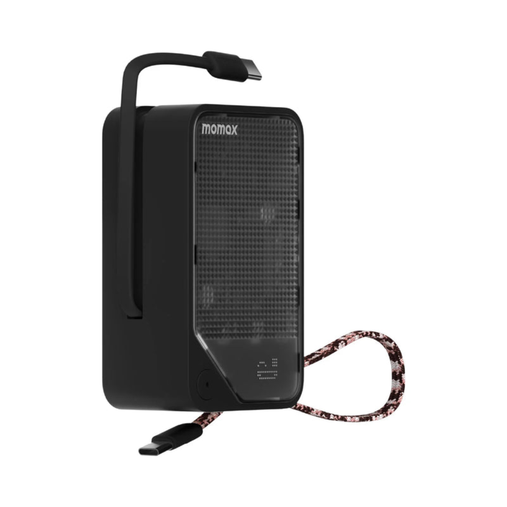 1-Power X⁺ 10000mAh Battery Pack with Dual Built-In USB-C Cables