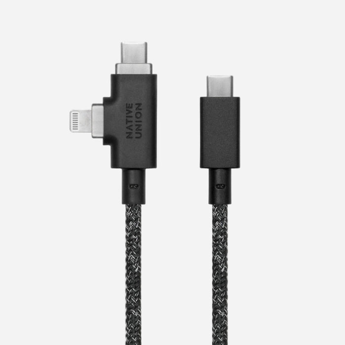 Belt Cable Duo Pro 240W USB-C to USB-C & Lightning