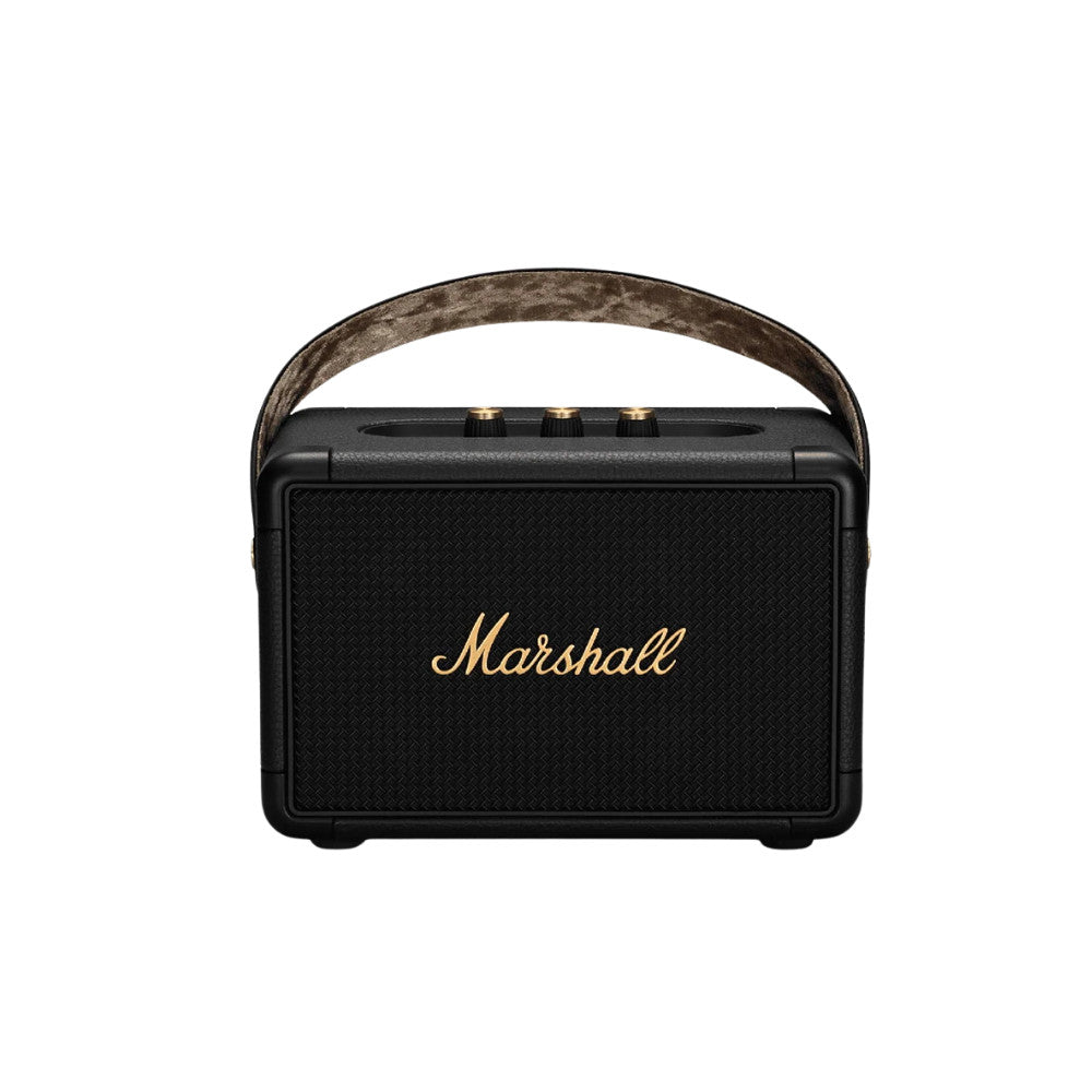 Kilburn II Bluetooth Speaker - Black and Brass