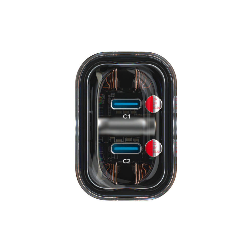 1-Charge Flow 2-Port 35W GaN Charger USB-C
