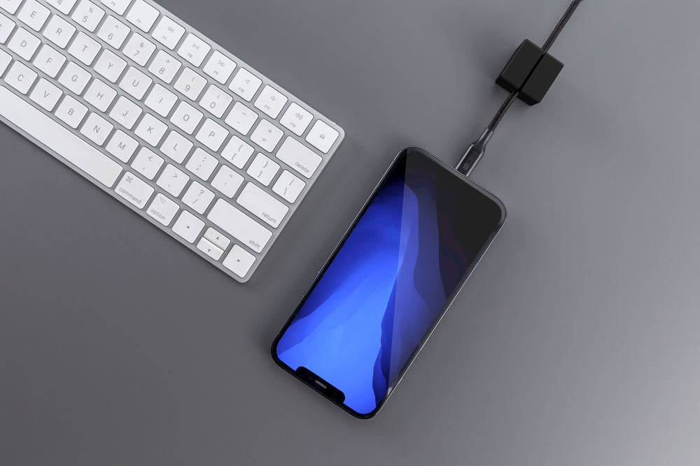 USB-C to Lightning MFI Stay Cable