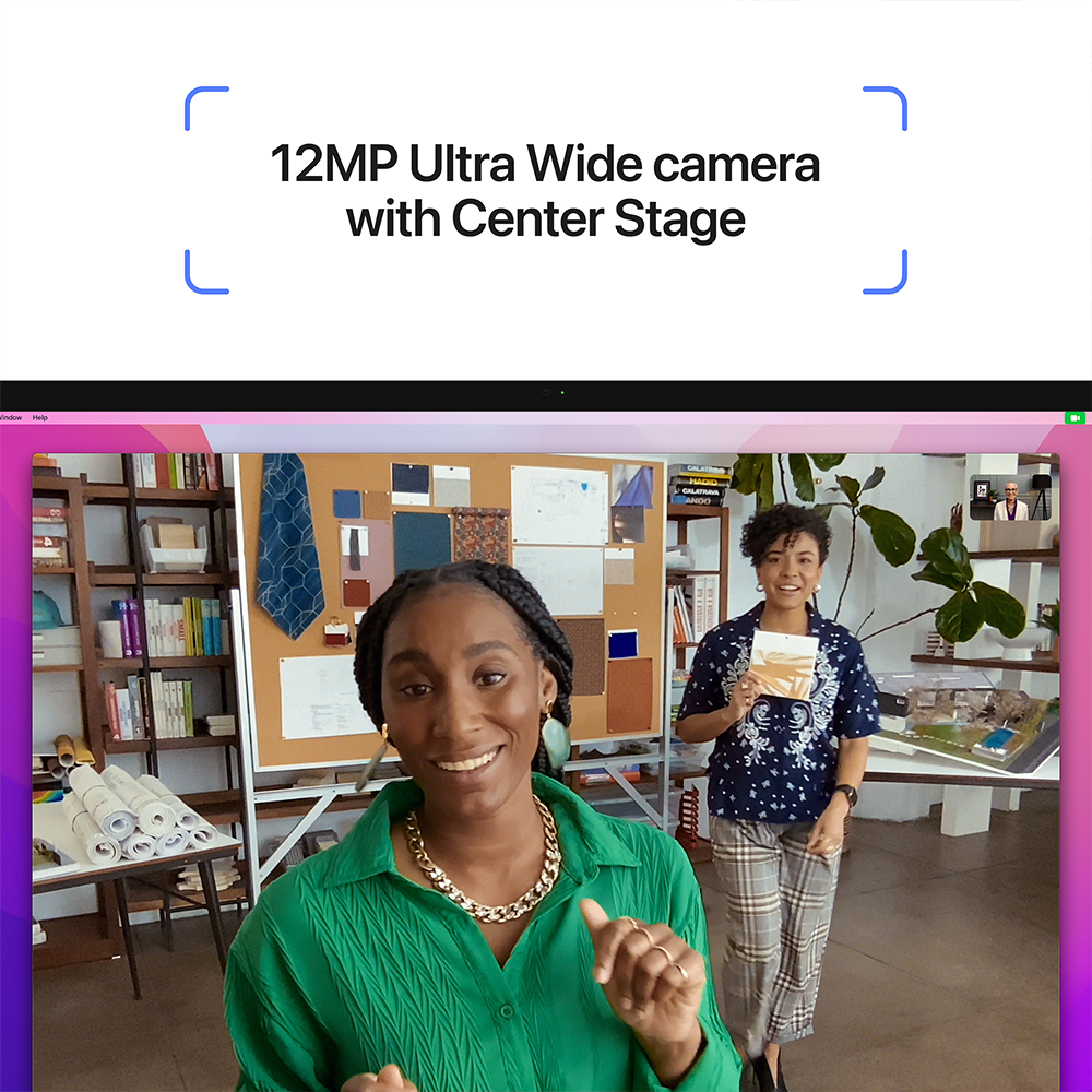 Studio Display with Standard Glass and Tilt- and Height-Adjustable Stand