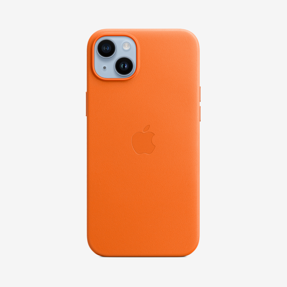Leather Case with MagSafe for iPhone 14 Series