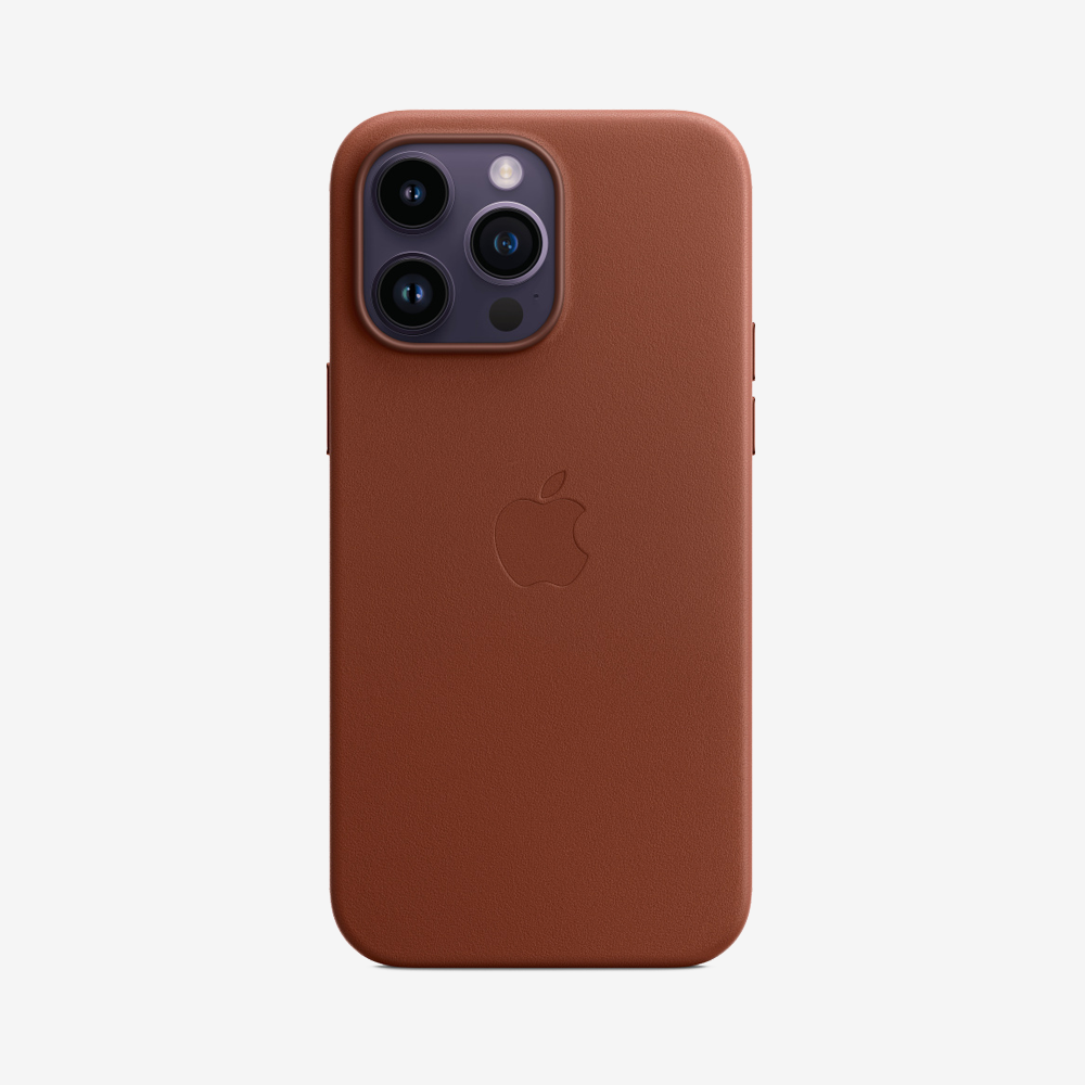 Leather Case with MagSafe for iPhone 14 Series