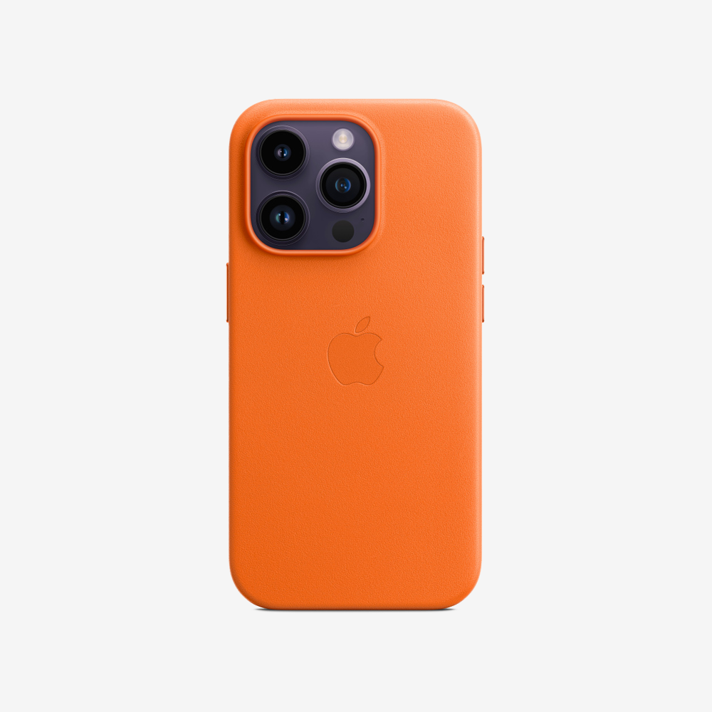Leather Case with MagSafe for iPhone 14 Series